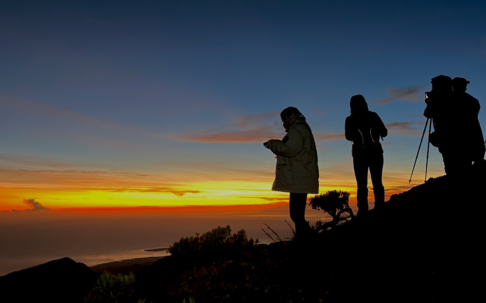 Sunrise from Peak of Rinjani
