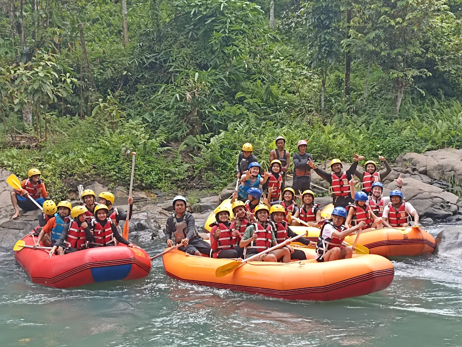 Lombok fun Rafting Tour