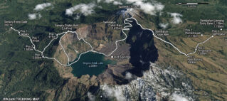 Rinjani Trekking Route