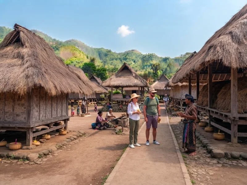 Sasak Ende Traditional village